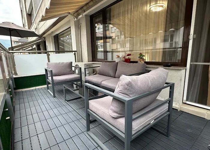 아파트 Garden - Two Large Terraces With Hanging Chairs And Sunset View *