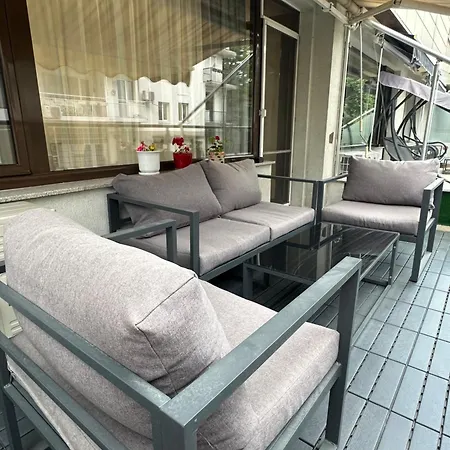 Garden - Two Large Terraces With Hanging Chairs And Sunset View Apartament Sofia